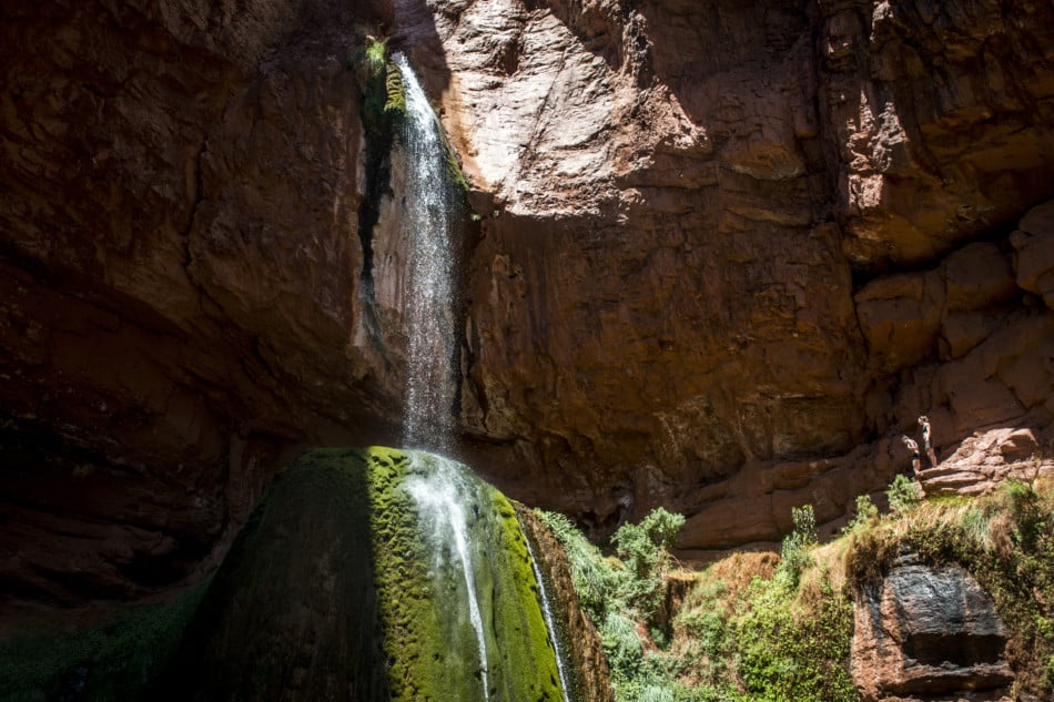 Ribbon Falls arizona waterfalls