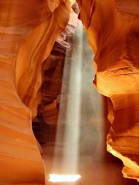 Upper or lower antelope canyon