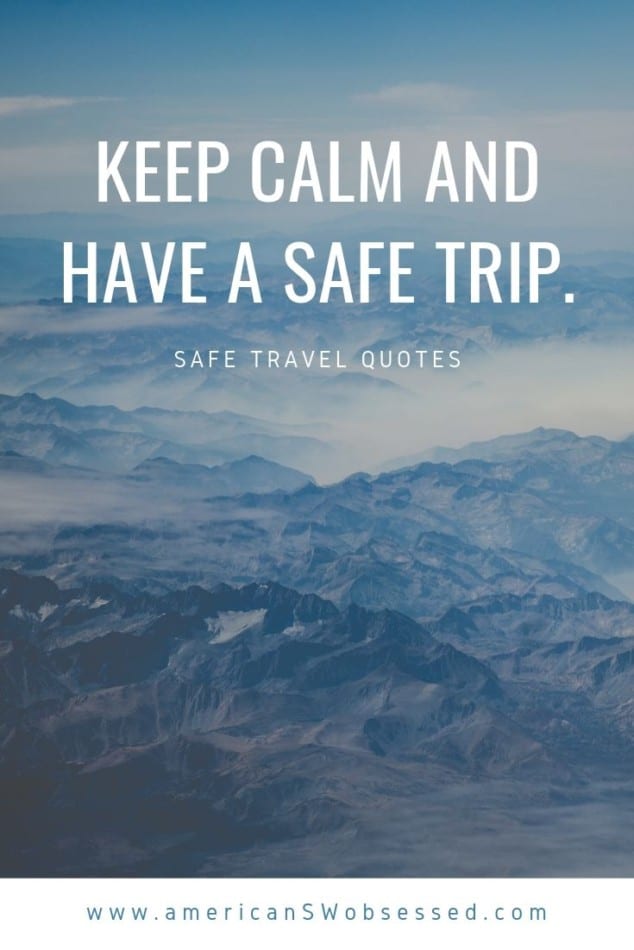 safe travel sayings