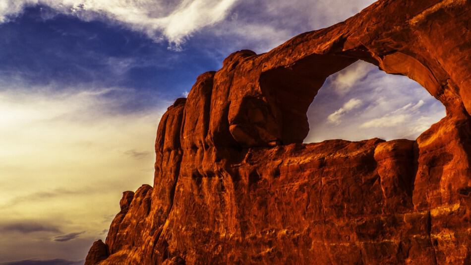 landscape arch trail bottom