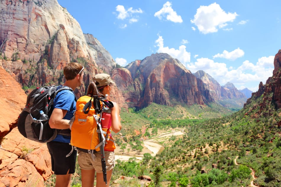 hikes at zion national park