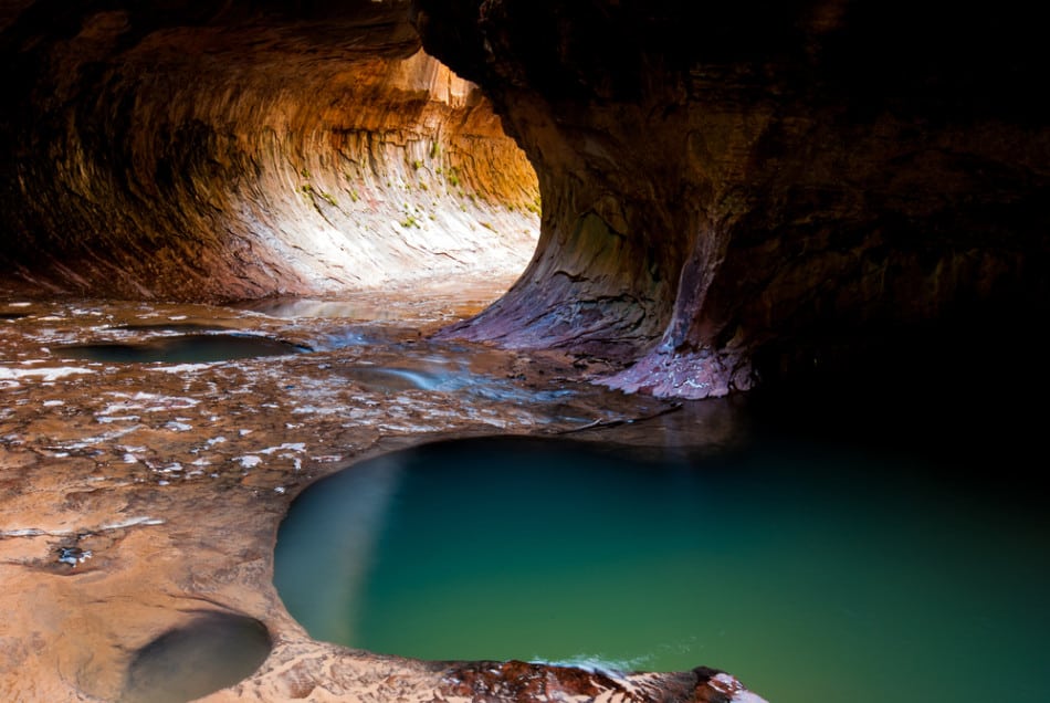 hikes in Utah with waterfalls