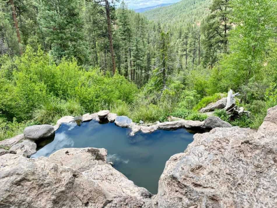 hot springs near santa fe new mexico