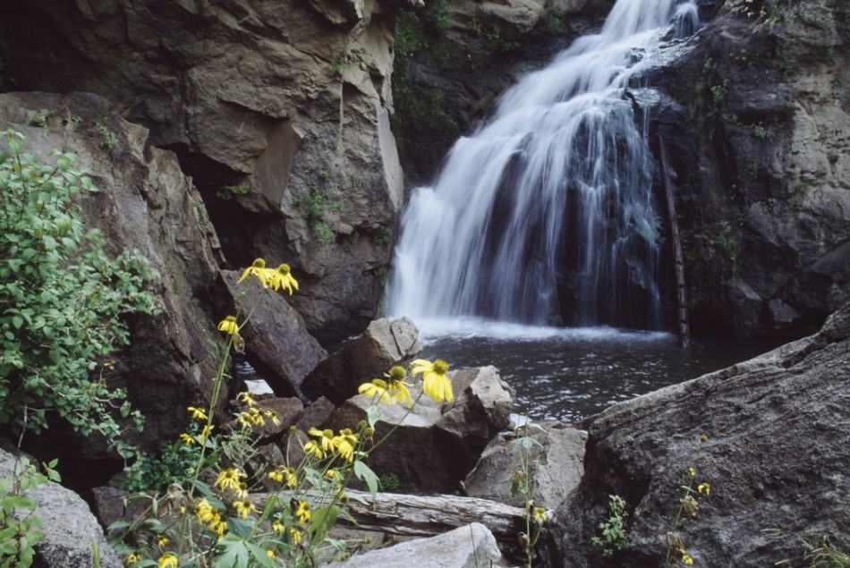 Jemez Waterfalls in New Mexico