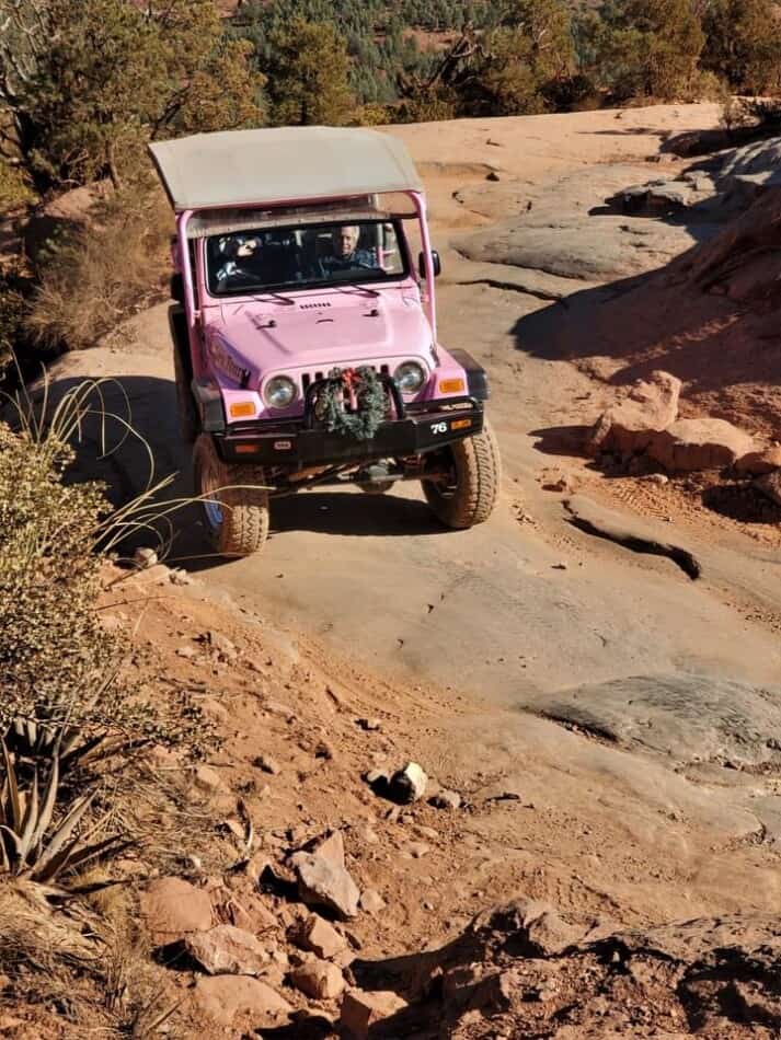 best pink jeep tour in sedona az