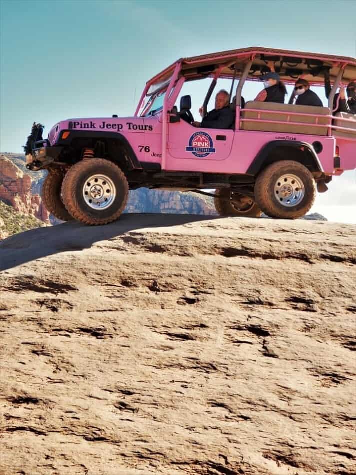 tip pink jeep tour driver