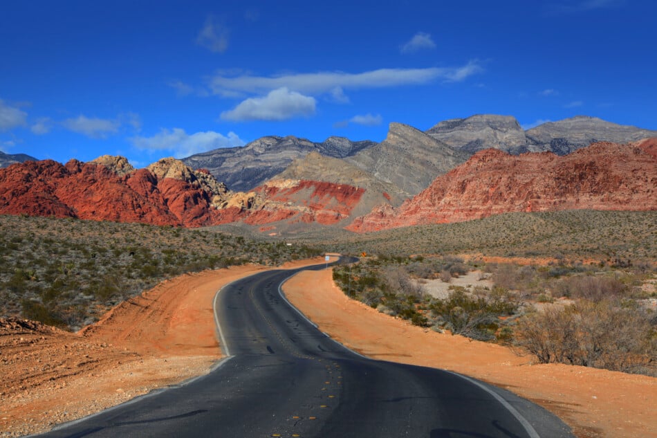 hiking red rock canyon