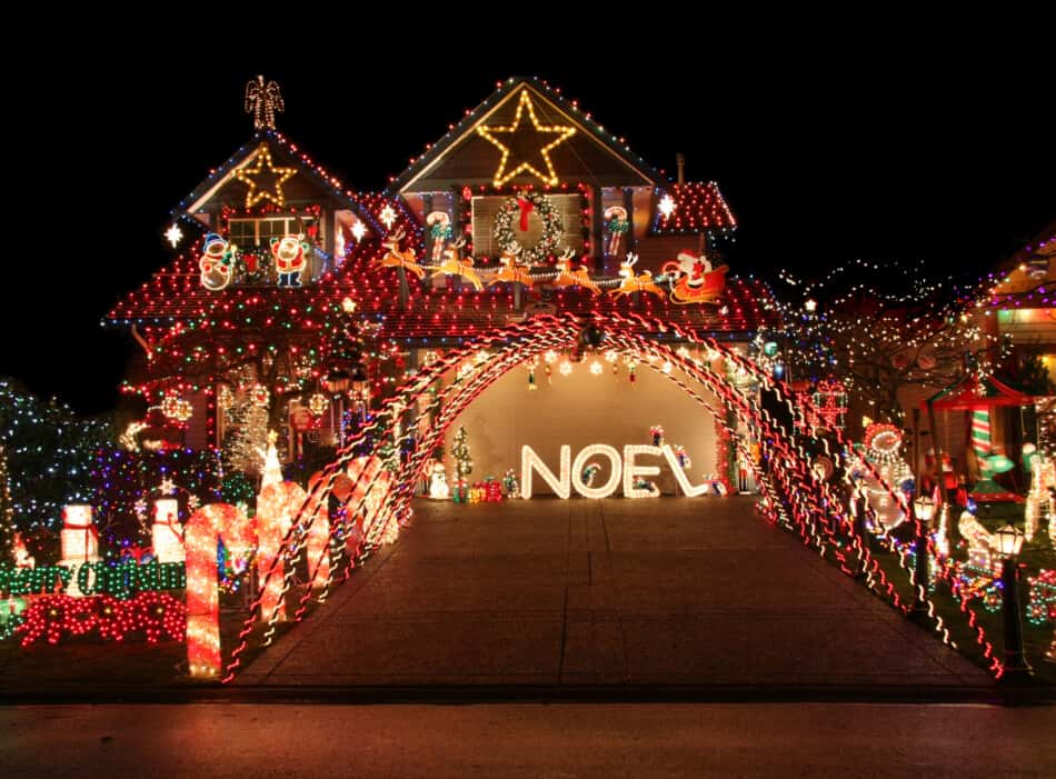 Christmas Lights Downtown Phoenix 2021